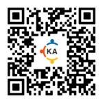 Download the KIDaccount Parent App from the App Store by scanning the QR code.